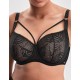 Кружевной бюстгальтер балконет Alles BEVERLY M черный, Цвет: черный, Размеры: 70D