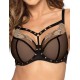 Бюстгальтер полумягкий Novika STARLING N02 PU, Цвет: черный, Размеры: 100F