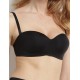 Бескаркасный бюстгальтер под открытое платье Dim INVISIFREE 07HF черный, Цвет: черный, Размеры: 75A