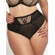 Трусы слипы высокие Kris Line PASSION high waist, Цвет: черный, Размеры: L