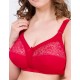 Бюстгальтер мягкий без косточек Milavitsa 104082 / 104083 темно-алая роза, Цвет: темно-алая роза, Размеры: 85I