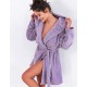 Короткий халат с капюшоном Sensis AMETHYST, Цвет: сиреневый, Размеры: L/XL