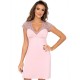 Ночная сорочка с коротким рукавом Donna CELINE nightdress, Цвет: розовый, Размеры: M