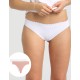 Трусы стринги в наборе (2 шт) хлопок Dim BODY TOUCH Cotton 0A6M телесный и белый, Цвет: телесный/белый, Размеры: XXS/XS