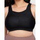 Спортивный бюстгальтер для большого бюста Glamorise GI1067 черный, Цвет: черный, Размеры: 110C
