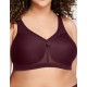 Бюстгальтер мягкий без косточек Glamorise GI1005 винный, Цвет: винный, Размеры: 95H