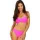 Ярко-розовый купальник бандо Lorin L2531/3, Цвет: ярко-розовый, Размеры: 70C