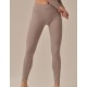 Леггинсы в рубчик MY PA797 moon, Цвет: бежевый, Размеры: L
