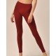 Леггинсы в рубчик MY PA797 sangria, Цвет: темно-красный, Размеры: L