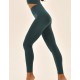 Гладкие леггинсы MY PA799 emerald, Цвет: изумруд, Размеры: L