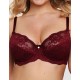 Мягкий кружевной бюстгальтер Senselle SUMMER ROSE LACE 12008 бургундское вино, Цвет: бургундское вино, Размеры: 75E