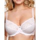 Мягкий кружевной бюстгальтер Senselle SUMMER ROSE LACE 12008 белый, Цвет: белый, Размеры: 80E