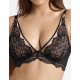 Кружевной мягкий бюстгальтер Esotiq KATIE 40562 черно-бежевый, Цвет: черный+бежевый, Размеры: 70C
