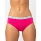 Женские хлопковые трусы слипы Sergio Dallini SD7004-4, Цвет: фуксия, Размеры: S