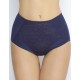 Высокие трусы женские Senselle PLATINUM 21011 темно-синий, Цвет: темно-синий, Размеры: L
