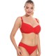 Раздельный купальник с мягкой чашкой Jolidon FJ52U красный, Цвет: красный, Размеры: 80C