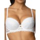Бюстгальтер балконет пуш-ап MAT ESTELLE bialy M-0198-11-1, Цвет: белый, Размеры: 80E