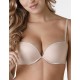 Бюстгальтер гладкий с пуш-ап Wonderbra W8144 бежевый, Цвет: бежевый, Размеры: 70D