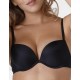 Бюстгальтер гладкий с пуш-ап Wonderbra W8144 черный, Цвет: черный, Размеры: 70C