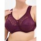 Бюстгальтер мягкий Lauma COTTON CLASSIC L02131 / L02150 сливовое вино, Цвет: сливовое вино, Размеры: 80D