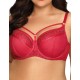 Бюстгальтер мягкий со стрэпами Novika MARGOT N03 M, Цвет: красный, Размеры: 65J