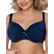 Синий пляжный бюстгальтер Akcent AN200 M, Цвет: темно-синий, Размеры: 75E