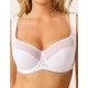 Бюстгальтер полумягкий с подкроем Lina A 6016 белый, Цвет: белый, Размеры: 80D