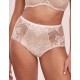Кружевные высокие трусы Alles SUBLIME classic beige, Цвет: бежевый, Размеры: L