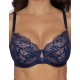 Бюстгальтер кружевной пуш-ап Ava YUCCA 1936 P-UP темно-синий, Цвет: темно-синий, Размеры: 75F