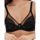 Ажурный бюстгальтер с мягкой чашкой Leilieve LIBERTY C5700 nero, Цвет: nero (черный), Размеры: 80C