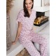 Пижама женская с брюками Mia-Amore INESSA 5016, Цвет: пудра, Размеры: L Пижама женская с брюками Mia-Amore INESSA 5016, Цвет: пудра, Размеры: L