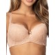 Бюстгальтер балконет Orhideja 587-437 крем-брюле, Цвет: крем-брюле, Размеры: 75E