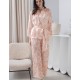 Шелковый комплект тройка Mia-Amore MOLLY 1926, Цвет: персиковый, Размеры: XL