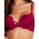 Бюстгальтер планж пуш-ап Esotiq 38325 CLAUDIA вишня, Цвет: вишня, Размеры: 70B