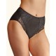 Хлопковые трусы макси с кружевной отделкой Janira LACE COTTON BAND 1032081 negro, Цвет: negro (черный), Размеры: L