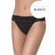 Трусы танга с кружевной резинкой Janira DOLCE MICRO 1032102 blanco, Цвет: blanco (белый), Размеры: S