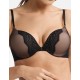 Бюстгальтер двойной пуш-ап Esotiq KENDRA 40533 черный+бежевый, Цвет: черный+бежевый, Размеры: 75B