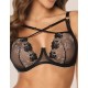 Мягкий кружевной бюстгальтер Kinga AURA 1062-SC, Цвет: черный, Размеры: 75F
