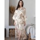 Длинный халат-кимоно Mia-Amore AMELY 5049 молоко, Цвет: молоко, Размеры: L/XL
