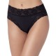 Трусы слипы с кружевом Janira DOLCE MICRO 1032098 negro, Цвет: negro (черный), Размеры: S