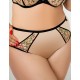 Трусы слипы высокие Kris Line DAISY high waist, Цвет: мульти, Размеры: L