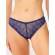 Кружевные трусы стринги Simona M 003/30 синий, Цвет: синий, Размеры: 2XL