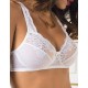 Бюстгальтер мягкий без косточек Sielei WONDER LACE 2440 bianco, Цвет: bianco (белый), Размеры: 75C