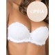 Бюстгальтер фашия Sielei WONDER LACE 2450 cipria, Цвет: cipria (телесный), Размеры: 90C