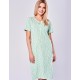 Ночная сорочка с коротким рукавом Taro GLORIA 2956, Цвет: зеленый, Размеры: M