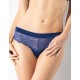 Кружевные трусы слипы Cotonella ADA37 INVISIBLE blu, Цвет: blu (синий), Размеры: M