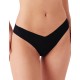 Трусики бразилиана с V-образным вырезом Cotonella GD462 INVISIBLE nero, Цвет: nero (черный), Размеры: M