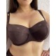 Верх купальника мягкая чашка Kris Line KORFU soft side support, Цвет: коричневый, Размеры: 65KK
