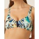 Верх от купальника без косточек Naturana 77049 OASIS OF THE SEAS, Цвет: синий/аква/морской, Размеры: 85B