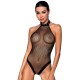 Откровенное боди Passion MOONLIGHT BODY, Цвет: черный, Размеры: 2XL/3XL